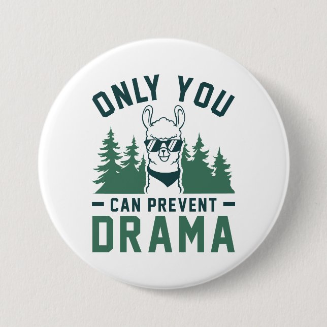 Du kan bara förhindra Drama Knapp (Framsida)