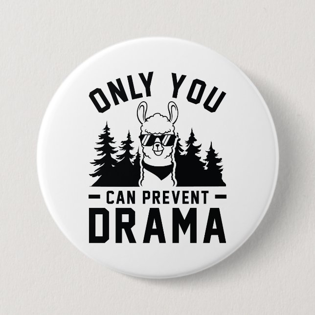Du kan bara förhindra Drama Knapp (Framsida)