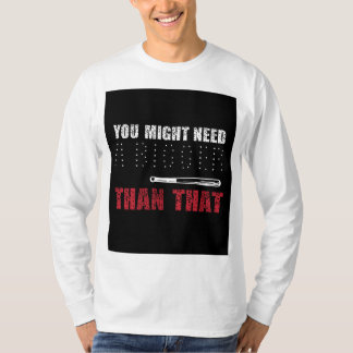 Du kan behöva fladdermus än Basic Långärmad T-Shir T Shirt