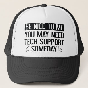 Du kan behöva teknisk support en dag. keps