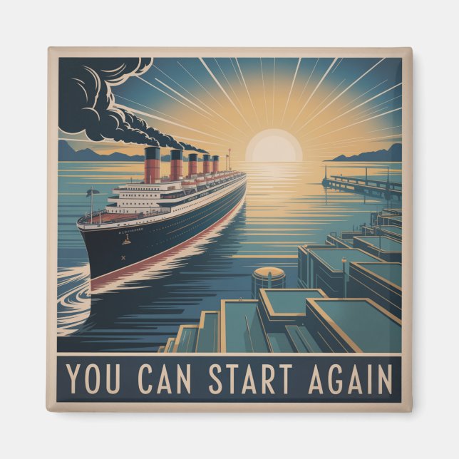 Du Kan Börja Om Magnet (Framsidan)