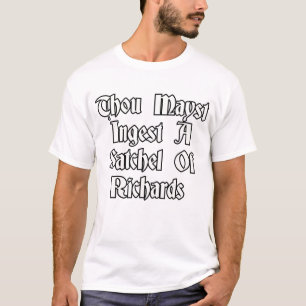 Du kan få en satchel av Richards T Shirt
