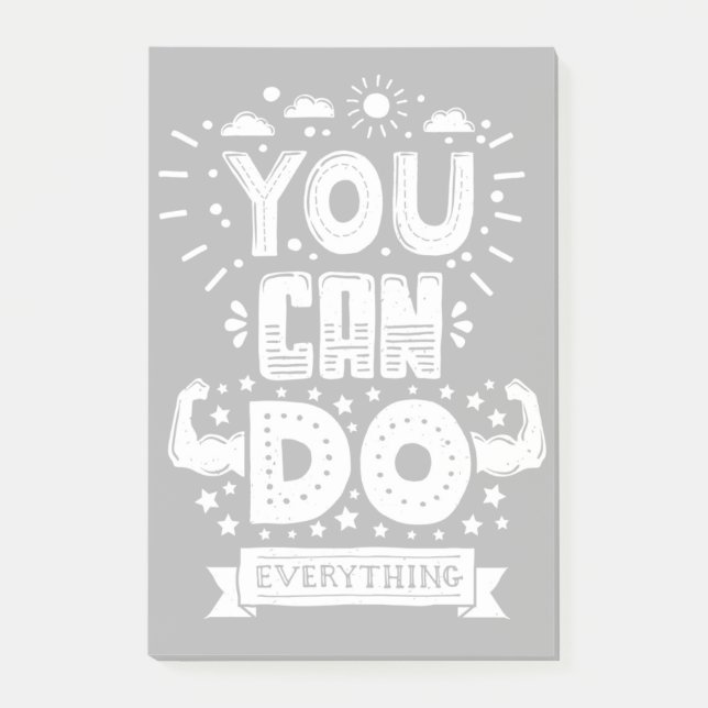 Du kan göra allt post-it block (Framsida)