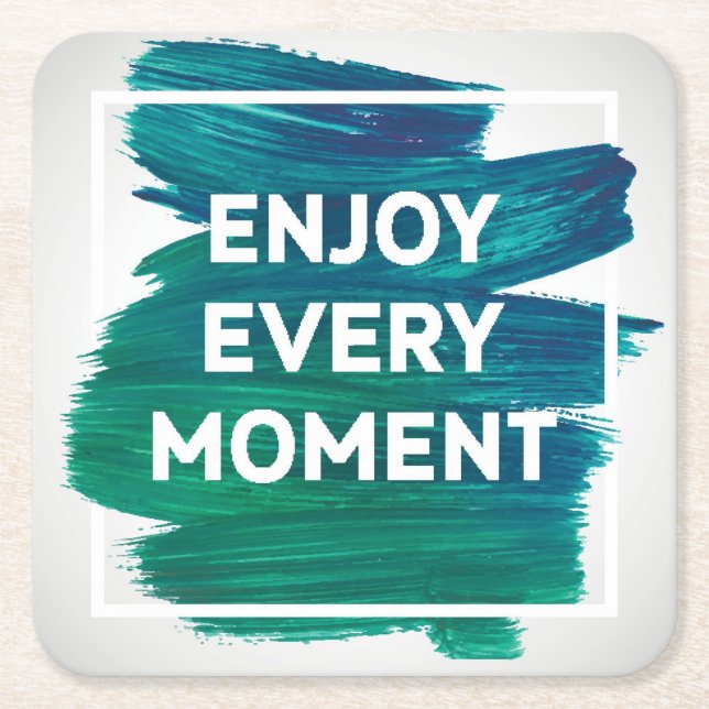 Du kan göra det 2 underlägg papper kvadrat (Framsidan)