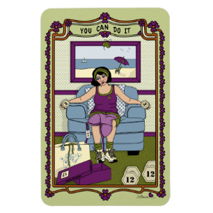 Du kan göra det_A_4x6-kylskåp Magnet