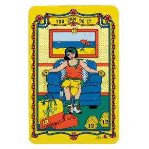 Du kan göra det_B_4x6-kylskåp Magnet