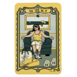 Du kan göra det_C_4x6-kylskåp Magnet