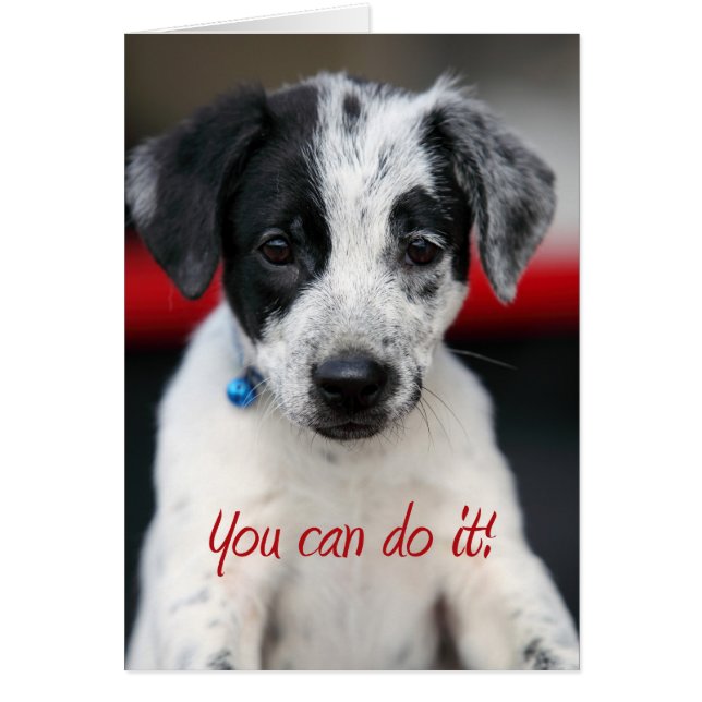 du kan göra det hälsningskort (Framsidan)