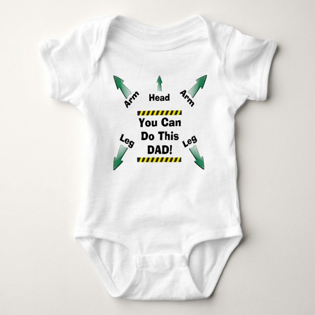 Du kan göra det här Pappa! T Shirt (Framsida)