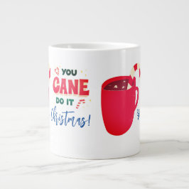 du kan göra det i jul jumbo mugg