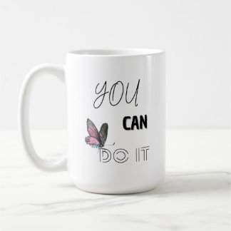 Du kan göra det - Motiv kaffe Mugg