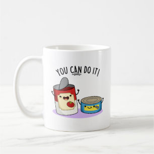 Du kan göra det på ett lustigt sätt. kaffemugg