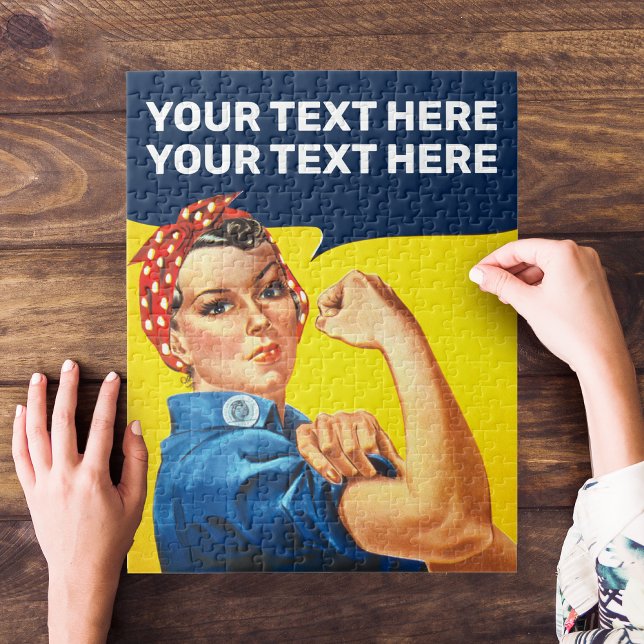Du kan göra det på Rsie Riveter Pussel (Skapare uppladdad)