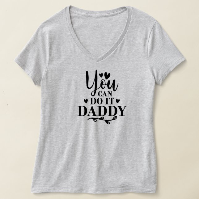 Du kan göra det pappa t shirt (Laydown)