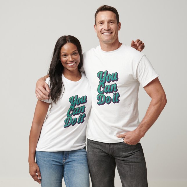 Du kan göra det t shirt (Unisex)
