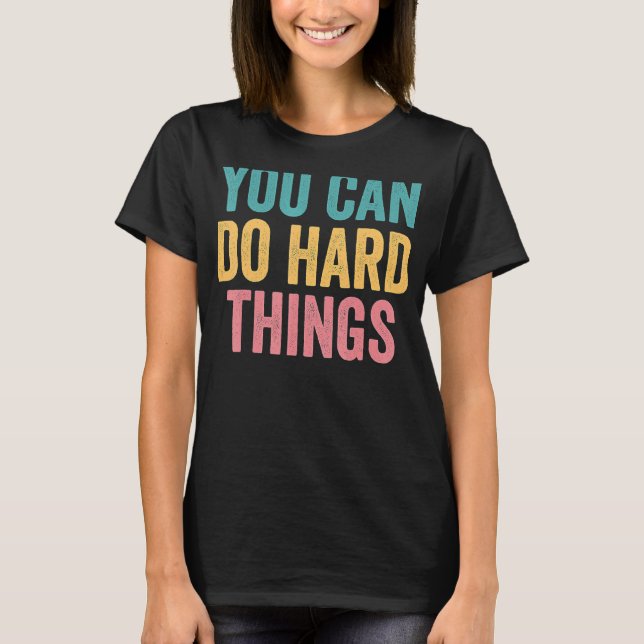 Du kan göra hårda tester av Sak i motiv T Shirt (Framsida)