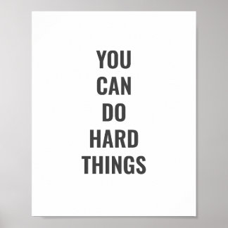 DU KAN GÖRA HÅRT SAK POSTER