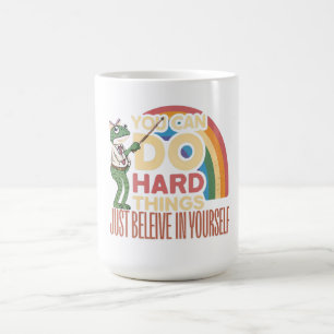 Du kan göra hårt Sak, skolutskrivbar, lärare Kaffemugg