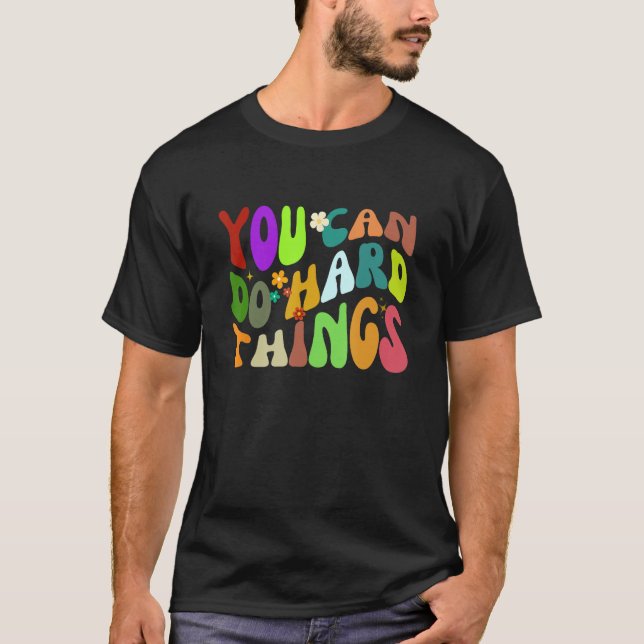 Du kan göra hårt Sak T Shirt (Framsida)