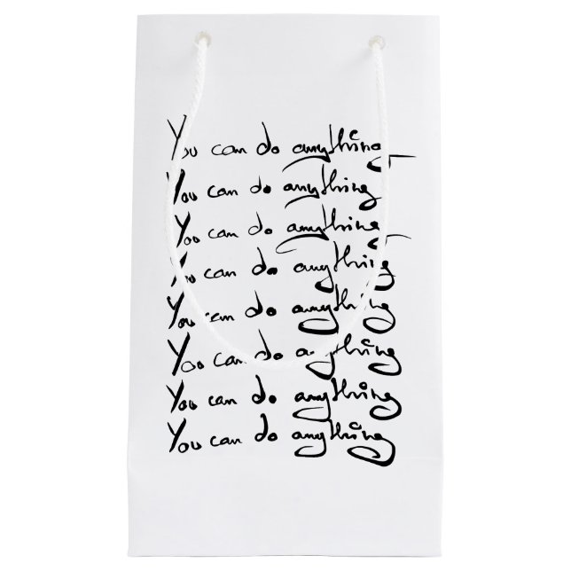 DU KAN GÖRA NÅGONTING! inspirerande citat (Framsidan)