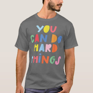 Du kan göra Sak inspirationsincitatmotiv T Shirt
