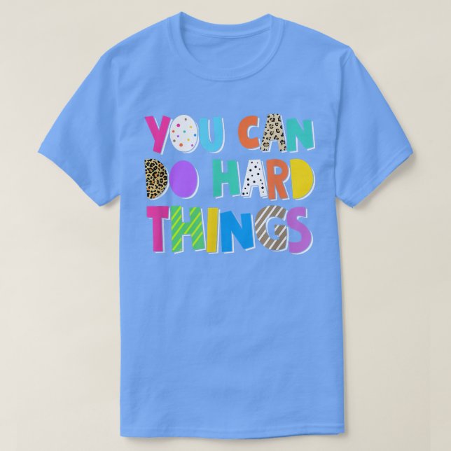 Du kan göra Sak-inspirationsrörelse Posi T Shirt (Design framsida)