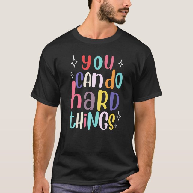 Du kan göra Sak Lärare Back to school T Shirt (Framsida)