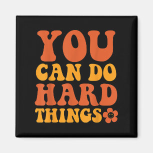 Du kan göra Sak Motivational Graphic Magnet