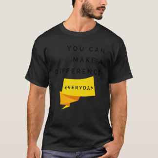 Du kan göra skillnad varje gång du citerar t shirt