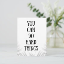 du kan göra svåra saker