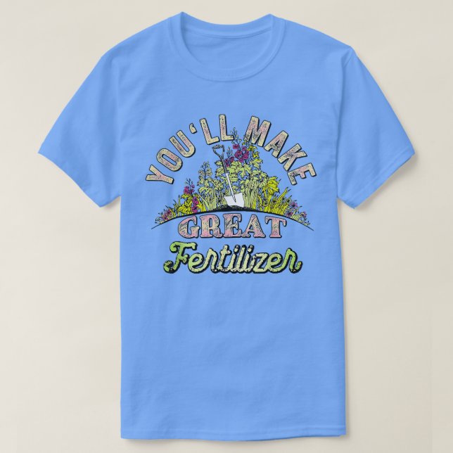 Du kan göra Underbara gödselcitattecken T Shirt (Design framsida)