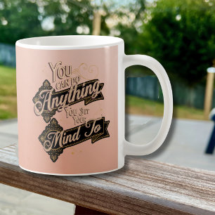 Du kan göra vad som helst med Terracotta Rosa Kaffemugg