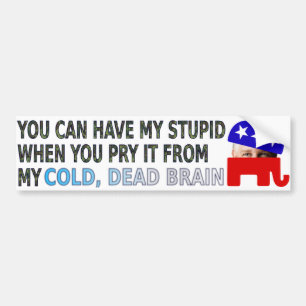 Du kan ha mitt dumt… bildekal
