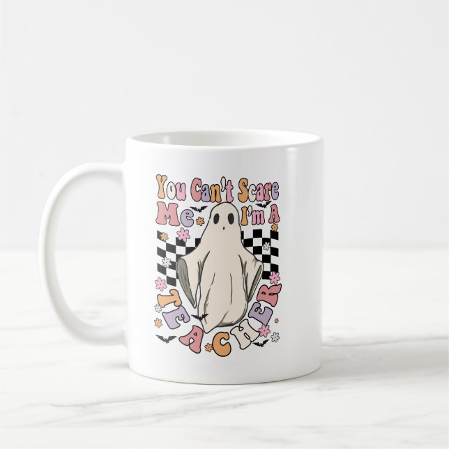 Du kan inte ärva mig att han är lärare kaffemugg (Vänster)