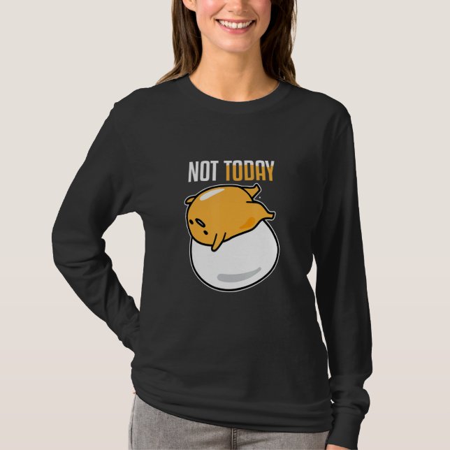 Du Kan Inte Äta Mig Idag Mat Frukost Ägg T Shirt (Framsida)