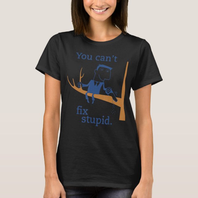 Du kan inte åtgärda den befintliga dubens tjocka f t shirt (Framsida)