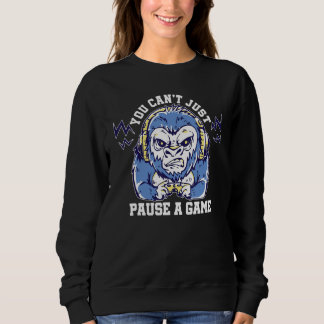Du Kan Inte Bara Pausa Ett Spel Video Game Spelare T Shirt