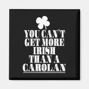 Du kan inte bli mer irländsk än Carolan St Patrick Magnet