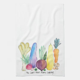 Du kan inte böja Mamma Cooking Dish Towel Kökshandduk