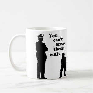 Du kan inte bryta de manschetter kaffemugg