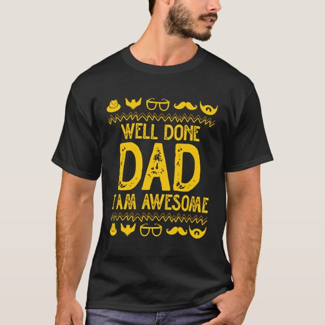 Du kan inte dejta mitt dotterprogram Konservativ p T Shirt (Framsida)