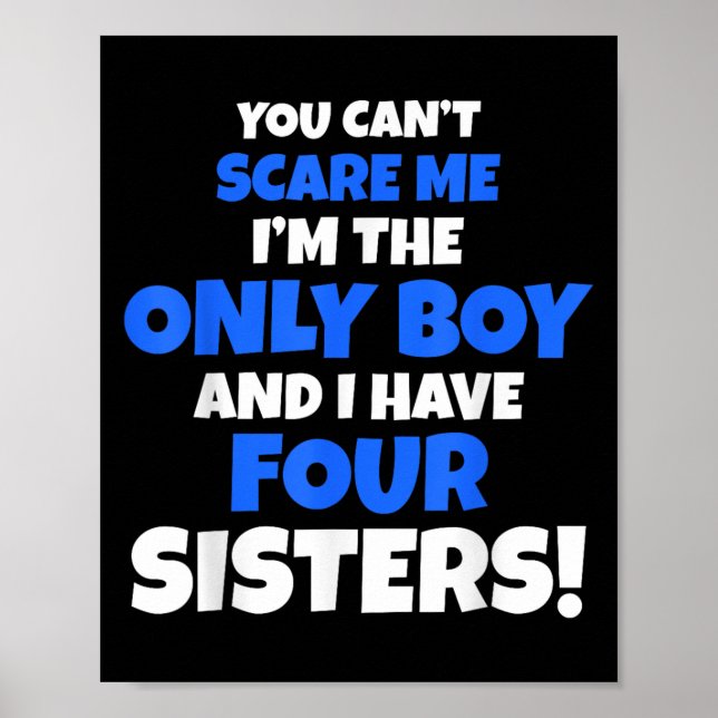 Du kan inte få mig att jag har fyra syskon. poster (Framsidan)