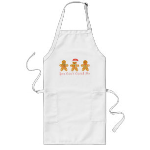 Du kan inte fånga mig Pepparkaksgubbar Långt Förkläde