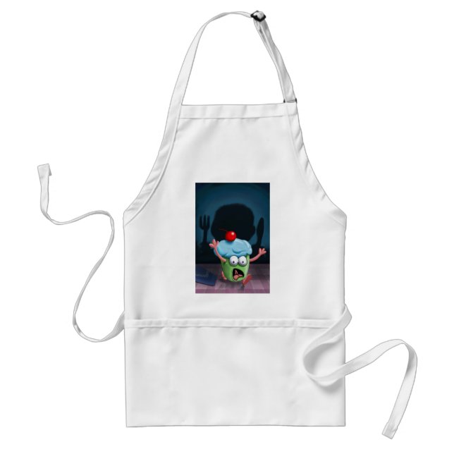 Du kan inte Gömma från Muffin Man Apron Förkläde (Framsidan)