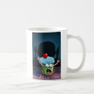 Du kan inte gömma från muffinmanmuggen kaffemugg