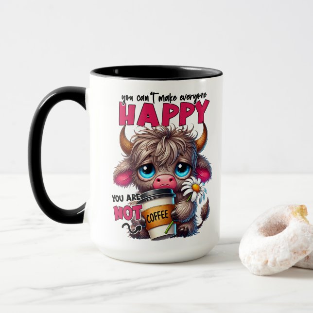Du Kan Inte Göra Alla Glada, Du Är Inte Kaffe Mugg (Med munk)