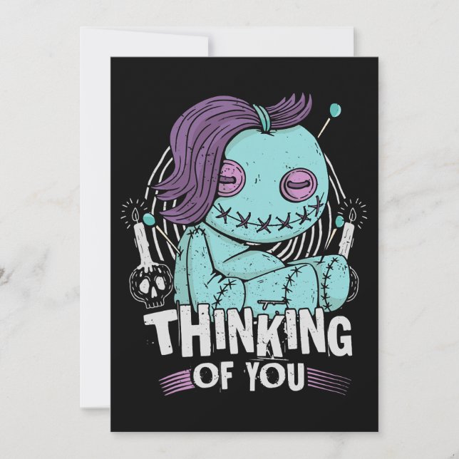 Du kan inte göra dig av med Voodoo. Inbjudningar (Framsida)