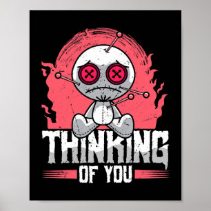Du kan inte göra dig av med Voodoo. Poster