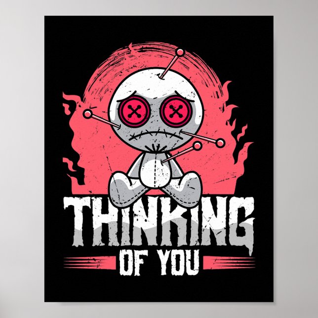 Du kan inte göra dig av med Voodoo. Poster (Framsidan)