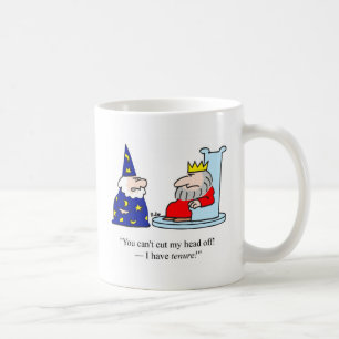 Du kan inte klippa av mitt huvud - jag har kaffemugg